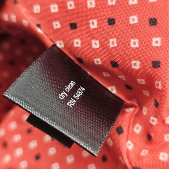 The Limited Red Blazer Women's Large Suit Jacket One Button Fully Lined Classic - Picture 4 of 7